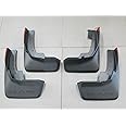 Mopar 82215488AB 82215489AB Ram 1500 Front and Rear Deluxe Molded Splash Guards With Fender Flares