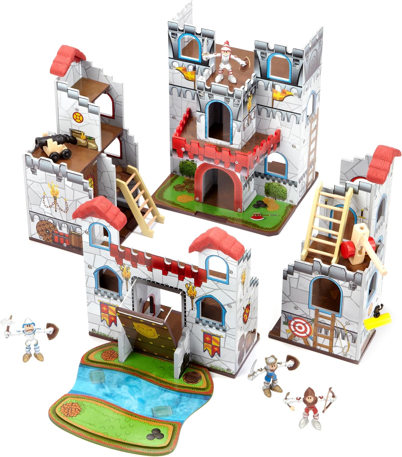kidkraft wooden castle