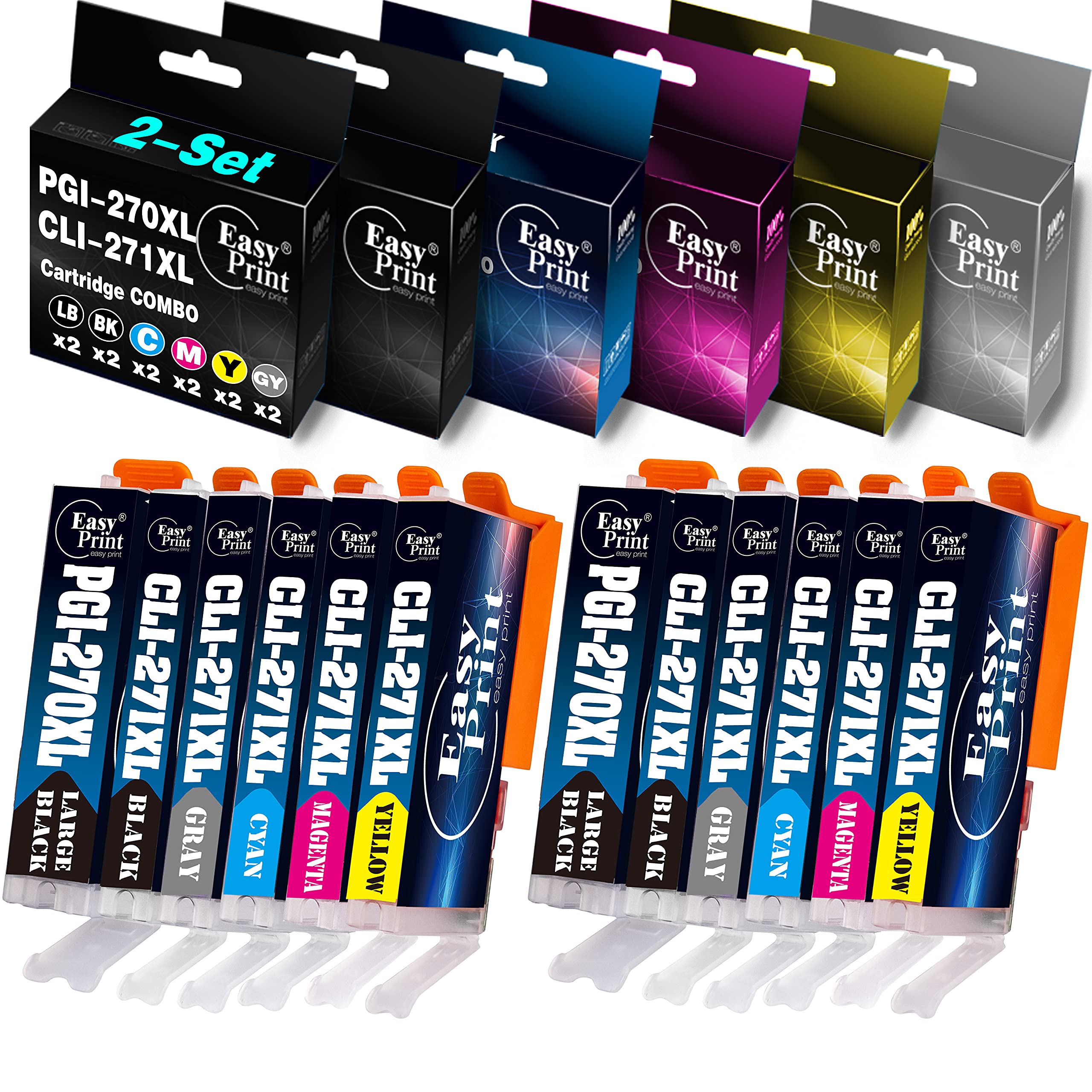 EASYPRINT Compatible Ink Cartridges Replacement for