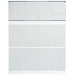 500 Blank Check Stock - Designed for Secure