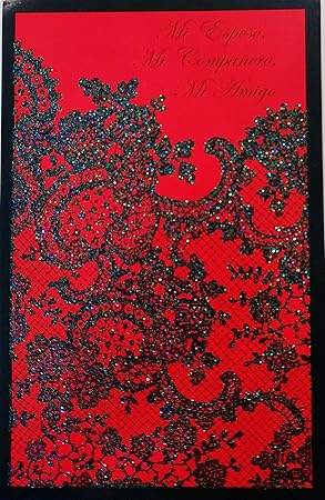 Mi Esposo Mi Companero Mi Amigo Feliz Dia De San Valentin Happy Valentine S Day Greeting Card In Spanish For Husband Amazon Co Uk Office Products