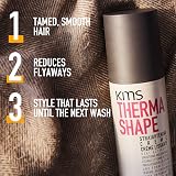 KMS ThermaShape Straightening Creme 150ml All Hair Types Heat Protection 230°C view 3
