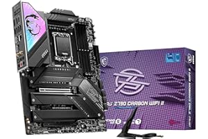 MSI MPG Z790 Carbon WiFi II Gaming Motherboard (Supports 12th/13th/14th Gen Intel Processors, LGA 1700, DDR5, PCIe 5.0, M.2, 