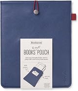 IF Bookaroo Books & Stuff Pouch Navy - Leather-look, 27x22x2 cm