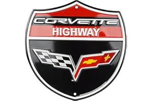 HangTime Corvette Shield Sign