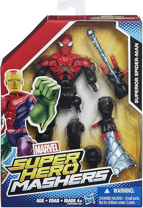marvel super hero mashers spiderman