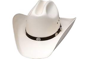 Western Express Natural Straw Cowboy Hat - Cattleman Style with Silver Conchos Band | Kids' Cowboy & Cowgirl Hat