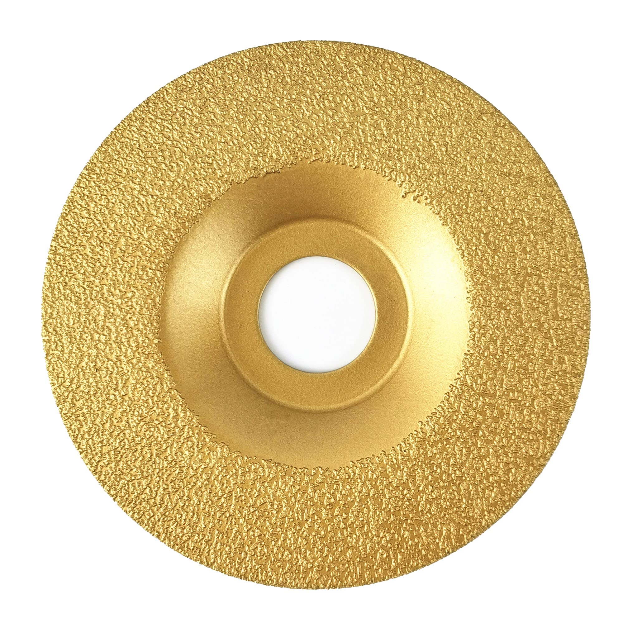 NBB Diamond Welded, High Efficiency and Long Life, Grinding on Granite, Marble, Ceramic, Tiles, Porcelain, Natural Stone, Dry, Shaft 22.23 mm, Connected to Angle Grinder (Medium, 2)