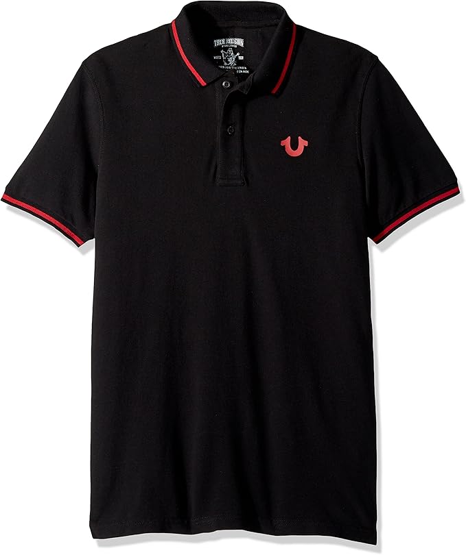 True Religion Men's Crafted with Pride Polo Shirt Amazon.co.uk Clothing