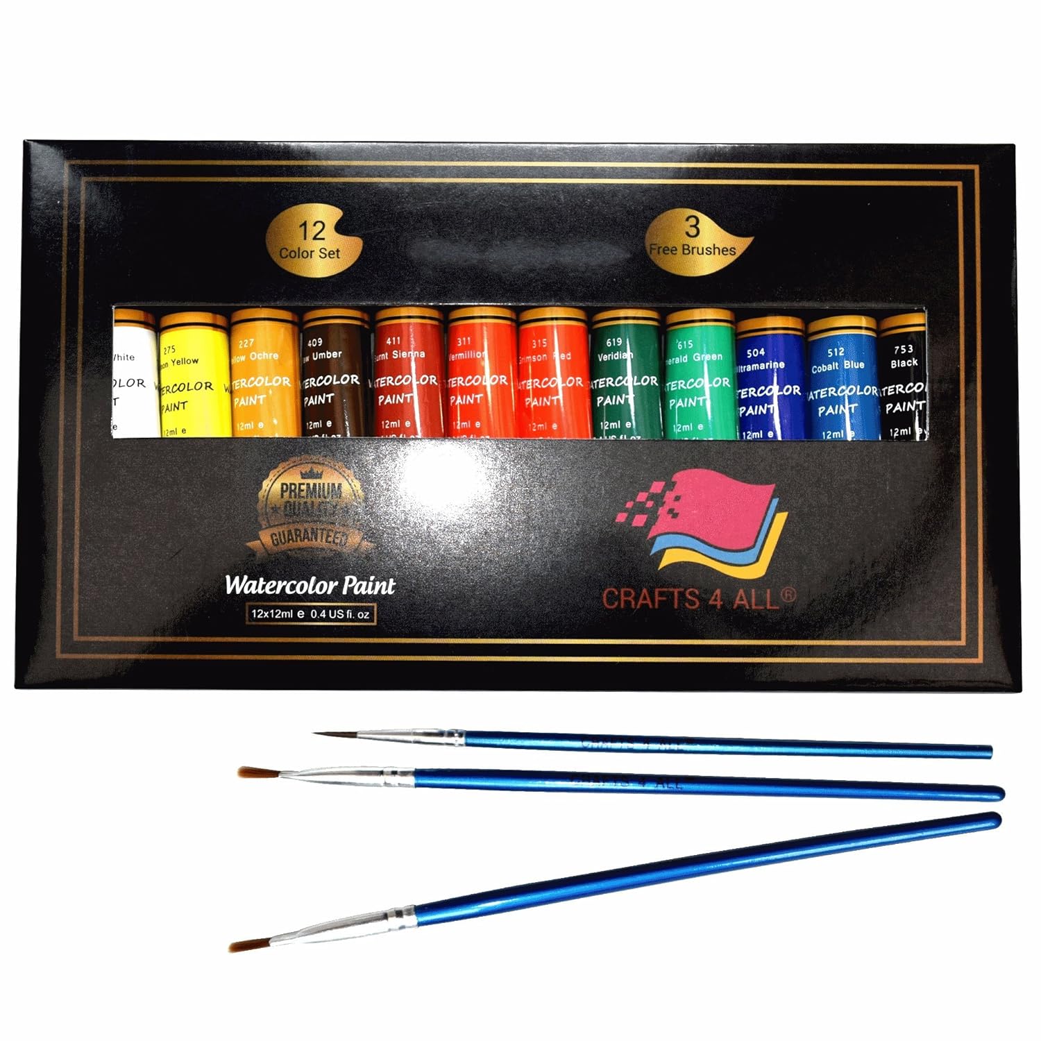 Watercolor Paint Set
