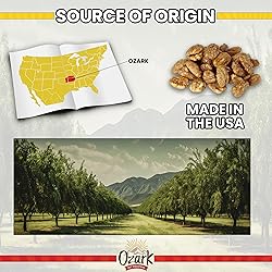 OZARK NUT ROASTERS, Dark Chocolate Pecans, Flavored