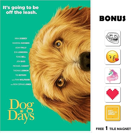 Amazon Com Dog Days Movie Poster 13 In X 19 In Poster Flyer