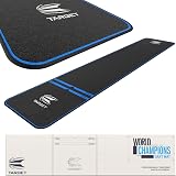 Target Darts World Champion Mat Black and Blue Oche Throw Line Distances