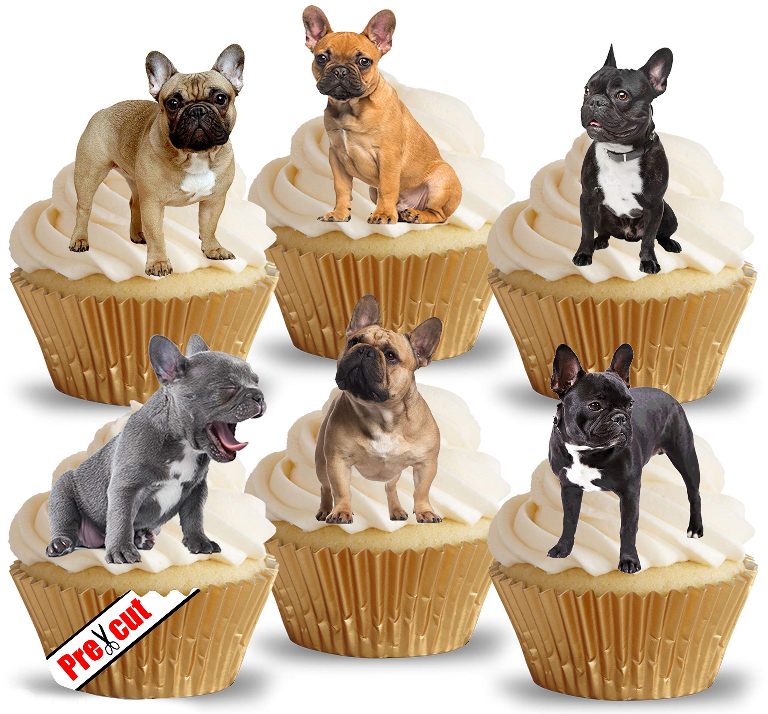 frenchie cake topper