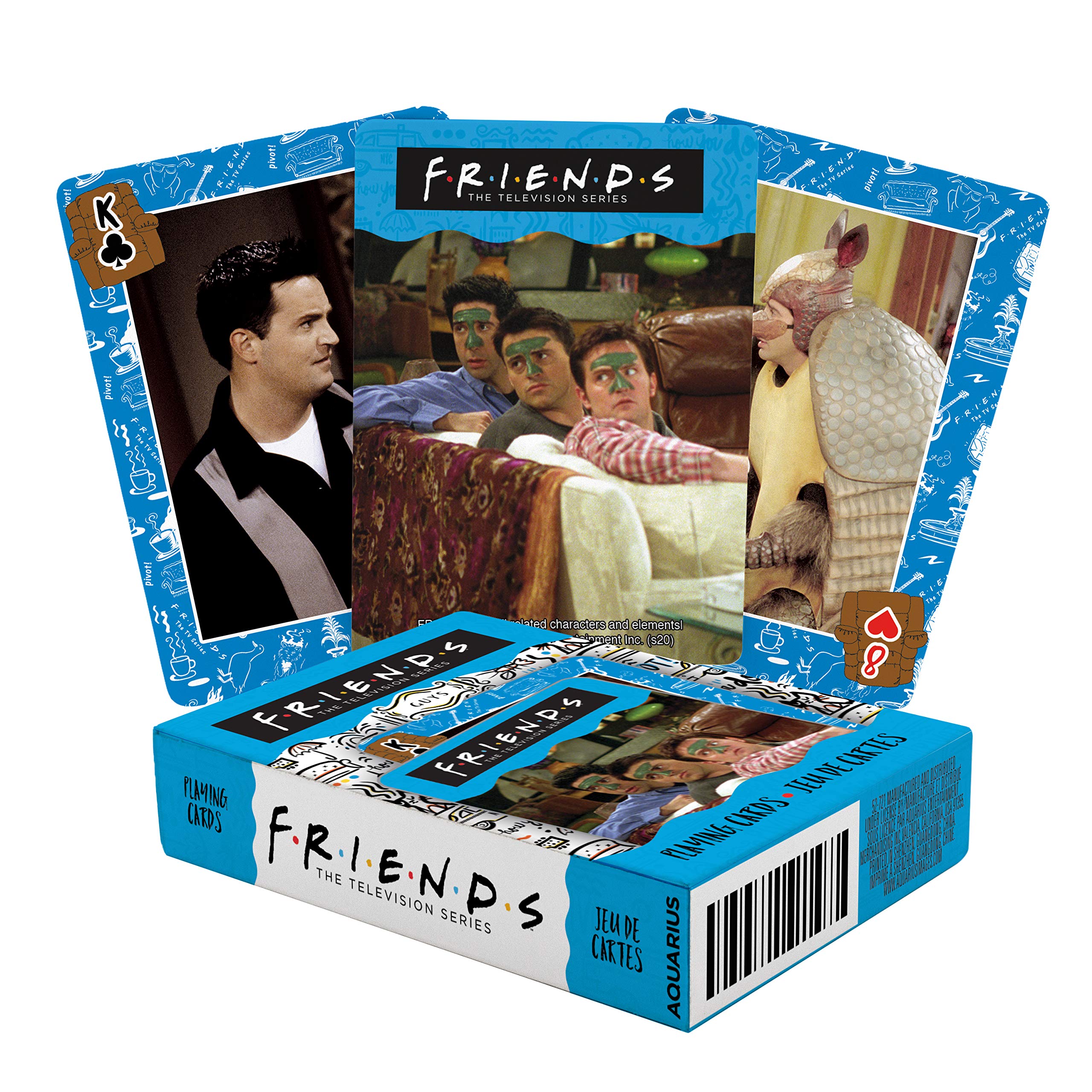 AQUARIUS Friends (TV Series) Guys Pack Of Playing Cards. Licensed product (nm)