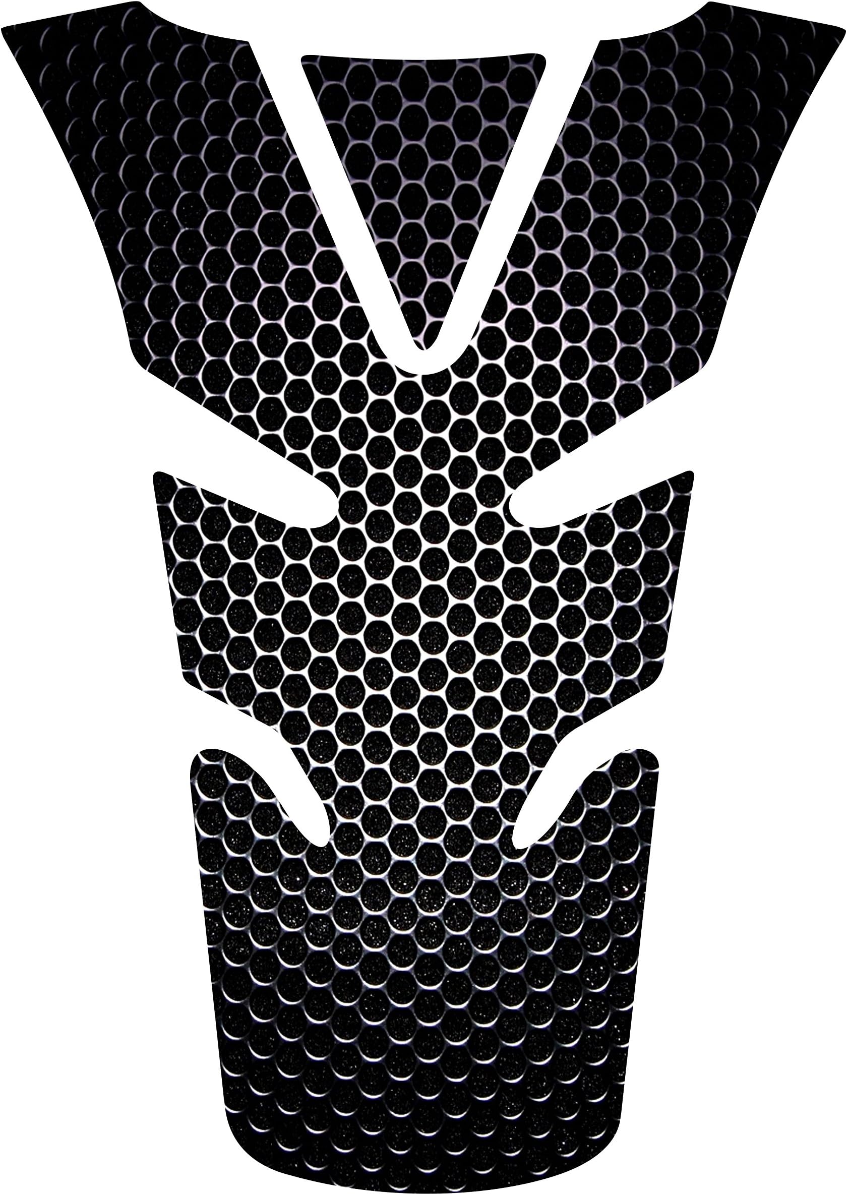 OTOLIMAN 3D Motorcycle Carbon Fiber Vinyl Gel Gas Tank Pad Protector Decal and Sticker Tankpad.(New Generation Silicone-Based Adhesive)