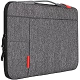 iCozzier 11.6-12.5 Inch Handle Strap Laptop Sleeve Case Bag Protective Bag for 13" Macbook Air/Macbook Pro / Pro Retina Sleeve - Dark Gray