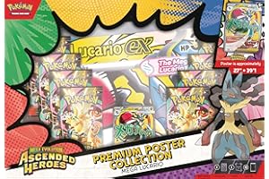 Pokémon TCG: Mega Evolution—Ascended Heroes - Premium Poster Collection—Mega Lucario