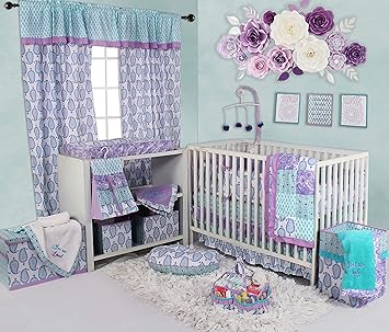 nursery bedding set in a bag