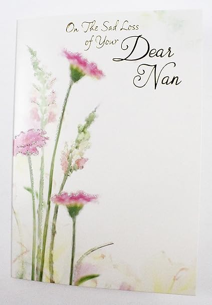On The Sad Perdita Del Tuo Caro Nan Special Memories Family Triste Saluto Condoglianze Amazon It Cancelleria E Prodotti Per Ufficio