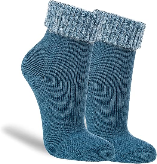 6 Paar Kuschelsocken Damen - Süße Bär Socken Mit Rüschen Kuschelweich & Warm
