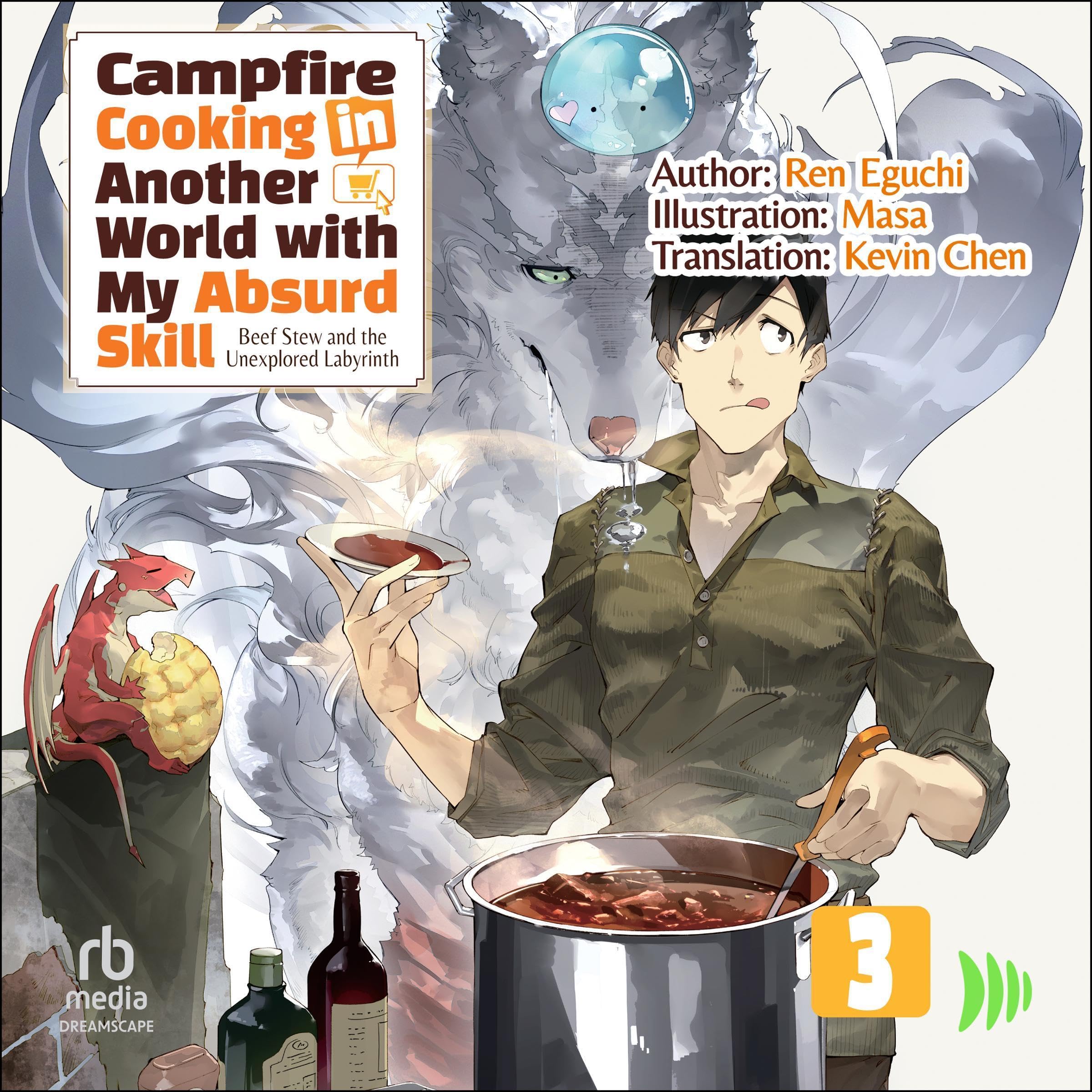 Beef Stew and the Unexplored Labyrinth: Campfire Cooking in Another World with My Absurd Skill, Volume 3 Image