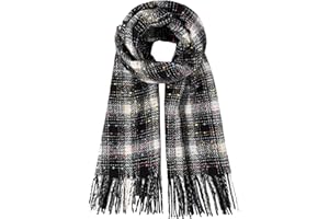 LOIYADN Winter Scarf for Women - Premium Blanket Scarf for Women Winter, Cozy Fashion Scarves Accessory 78.7"x24.8"