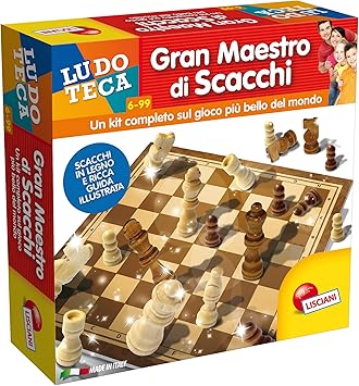 Lisciani Giochi 57009 Ludoteca Gran Maestro Di Scacchi Amazon It Giochi E Giocattoli