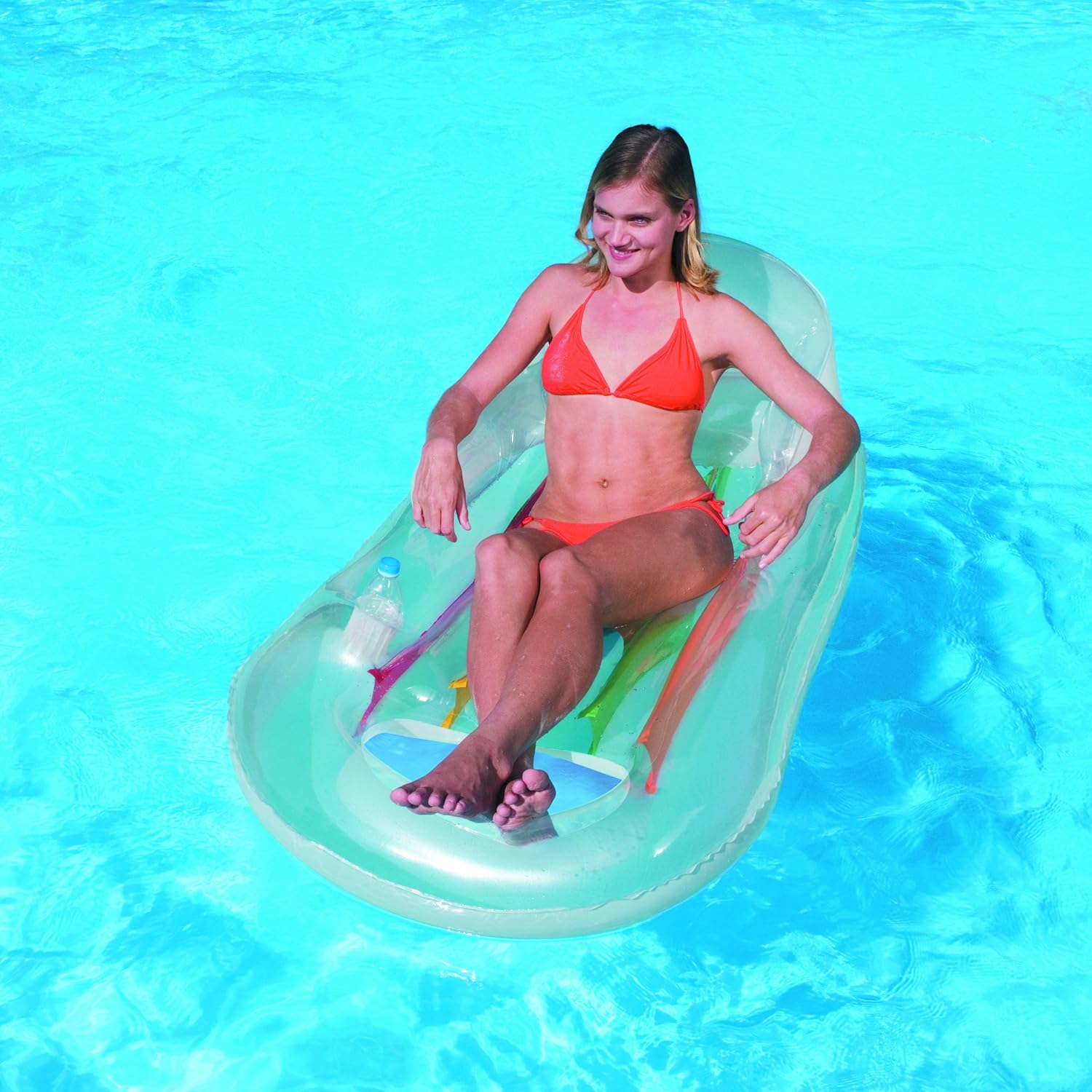 Inflatable Deluxe Pool Lounger Lilo 