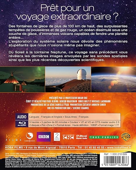 Amazoncom Merveilles Du Système Solaire Blu Ray Movies Tv