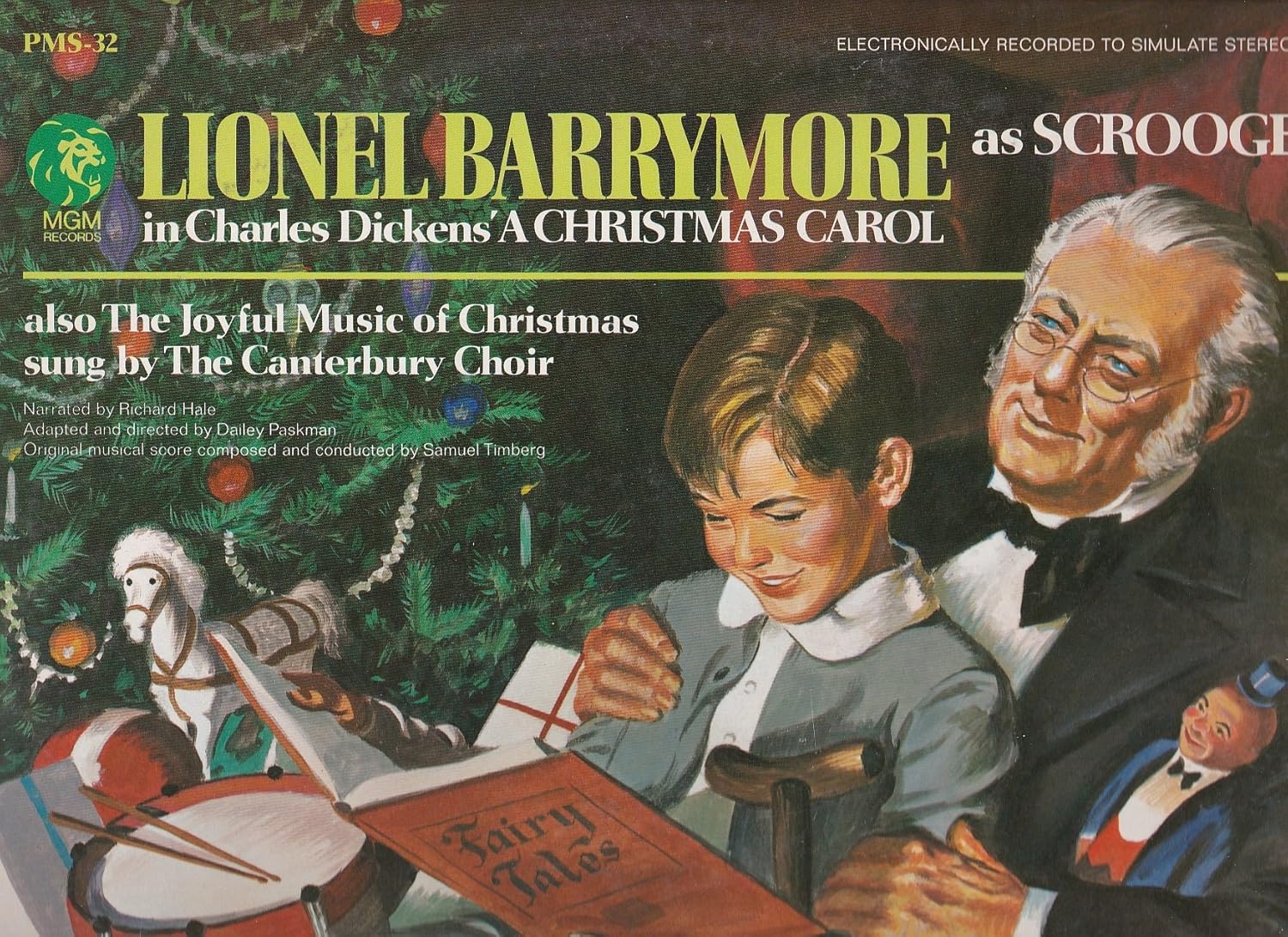 lionel barrymore christmas carol