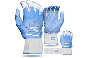 Rawlings | Workhorse Baseball Batting Gloves | Compression Strap | Adult Sizes | Multiple Colors