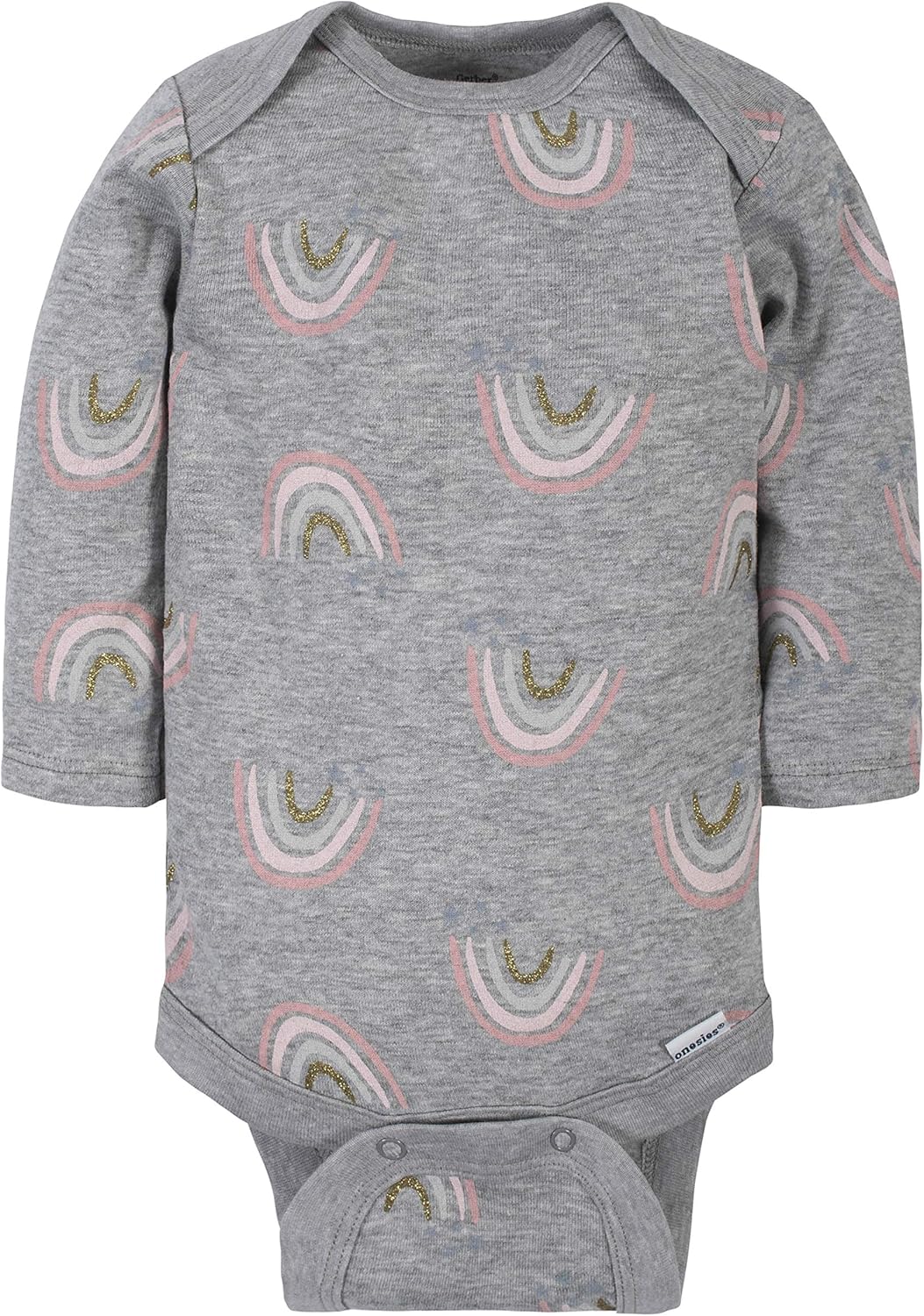 Gerber baby-girls 6-pack Long-sleeve Onesies Bodysuits: Clothing