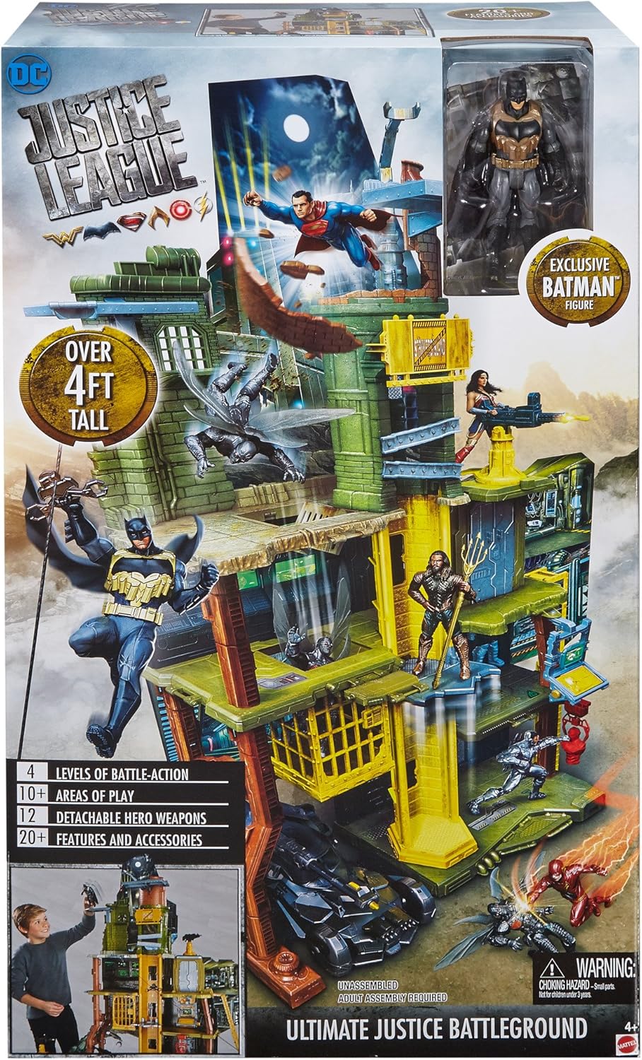 justice league playset