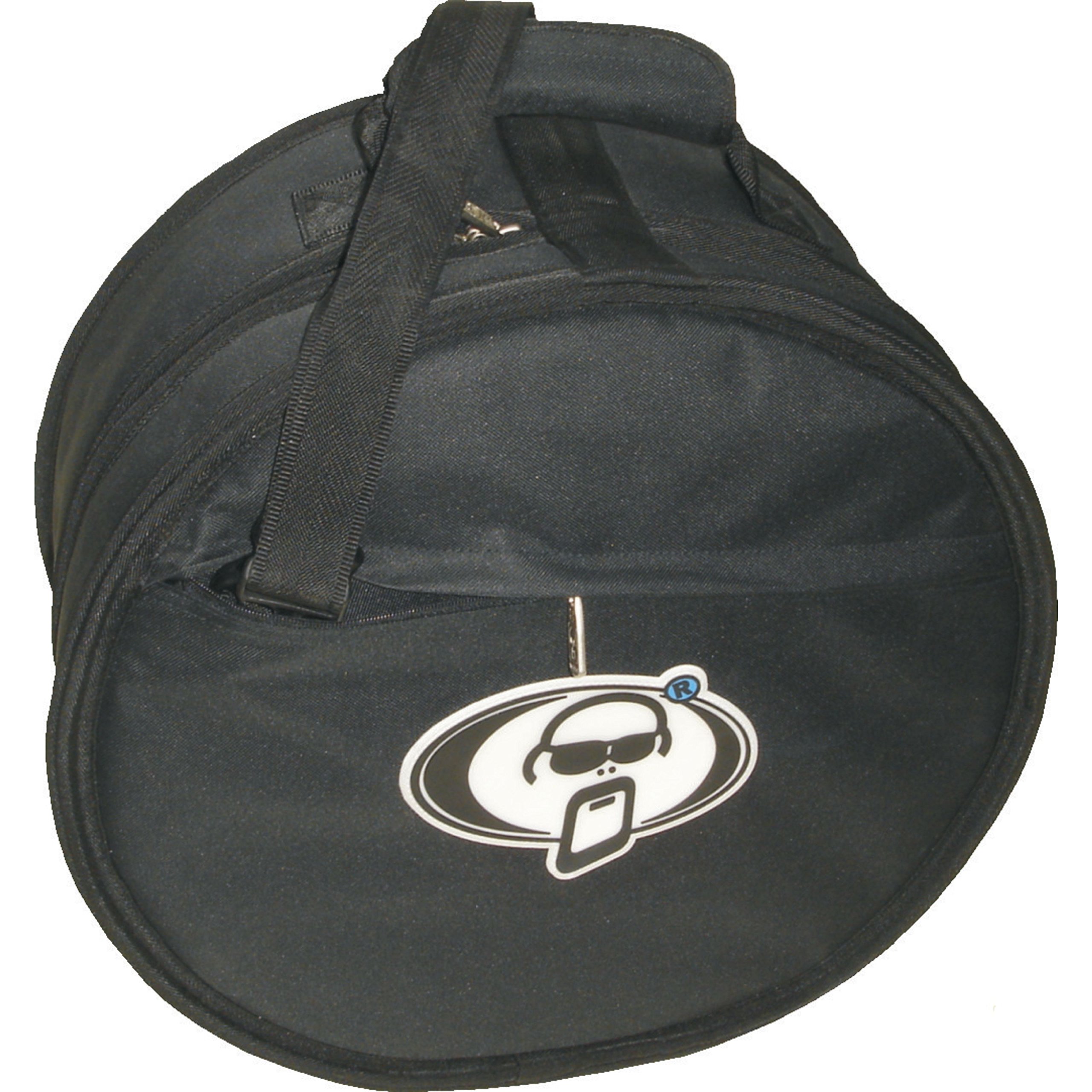 Protection Racket 3008C-00 Snare Case with Concealed Shoulder Strap, Black, 12"x7"
