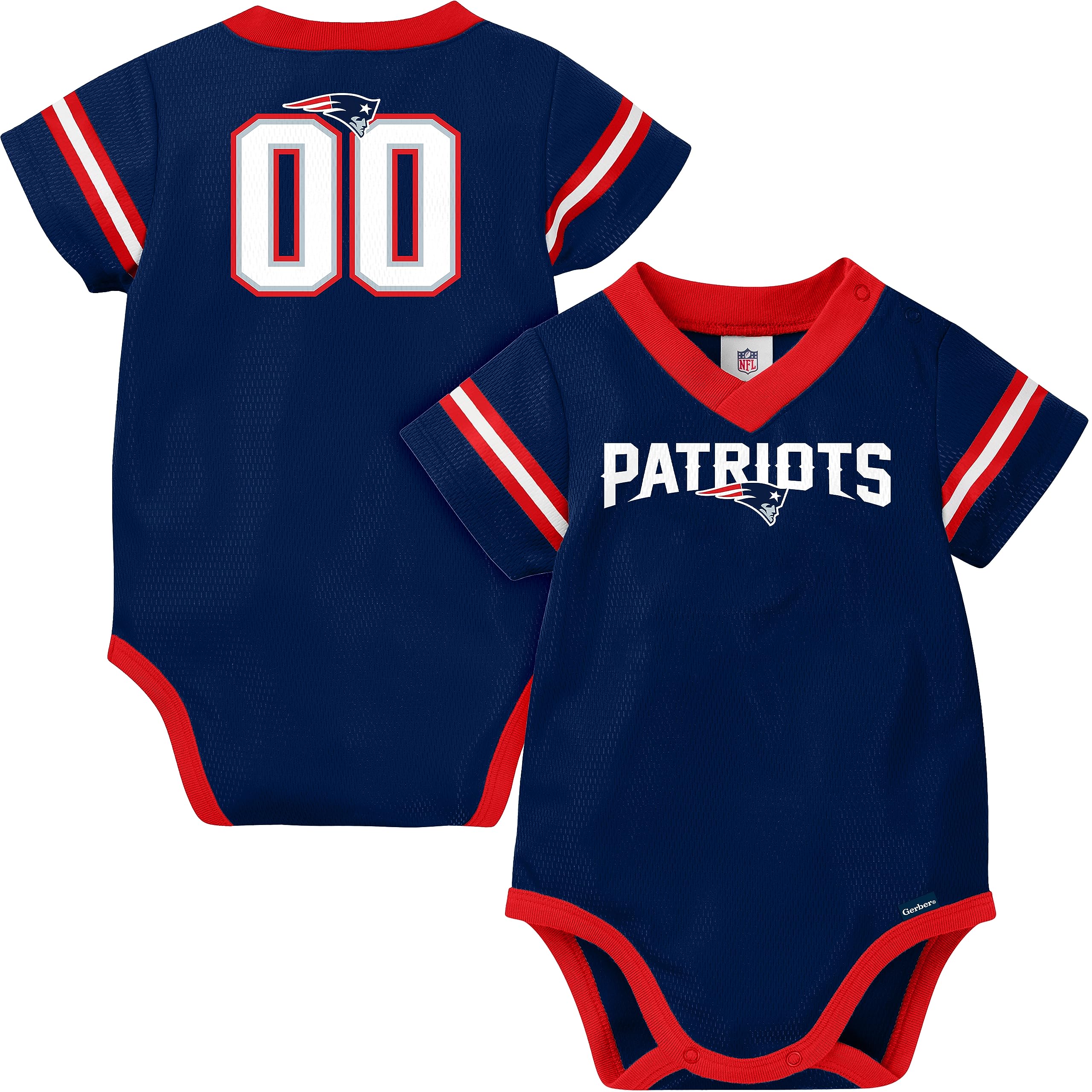 Gerber Unisex Baby Standard NFL Jersey Onesie