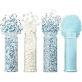 Wilton Winter Sprinkles Mega Set of 4, 16.6 oz, blue and white