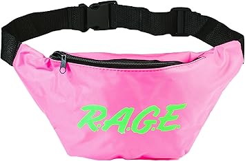 pink waist bag