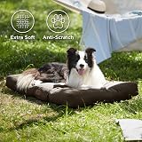 Bedsure Washable Large Dog Bed 91x68x9cm Oxford Fabric Brown view 3