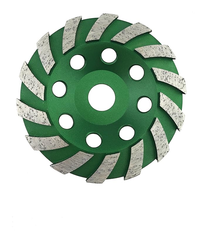 PRODIAMANT Premium Diamant-Schleiftopf Beton 125 mm x 22,2 mm Diamantschleiftopf Standard für Beton, Mauerwerk, Stein Diamant