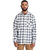 Timberland PRO Unisex-Adult Woodfort Long-Sleeve Lightweight Flannel Flex Shirt