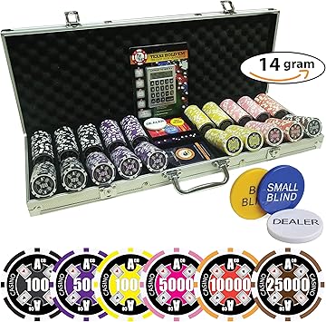 Poker chips 4 aces etm