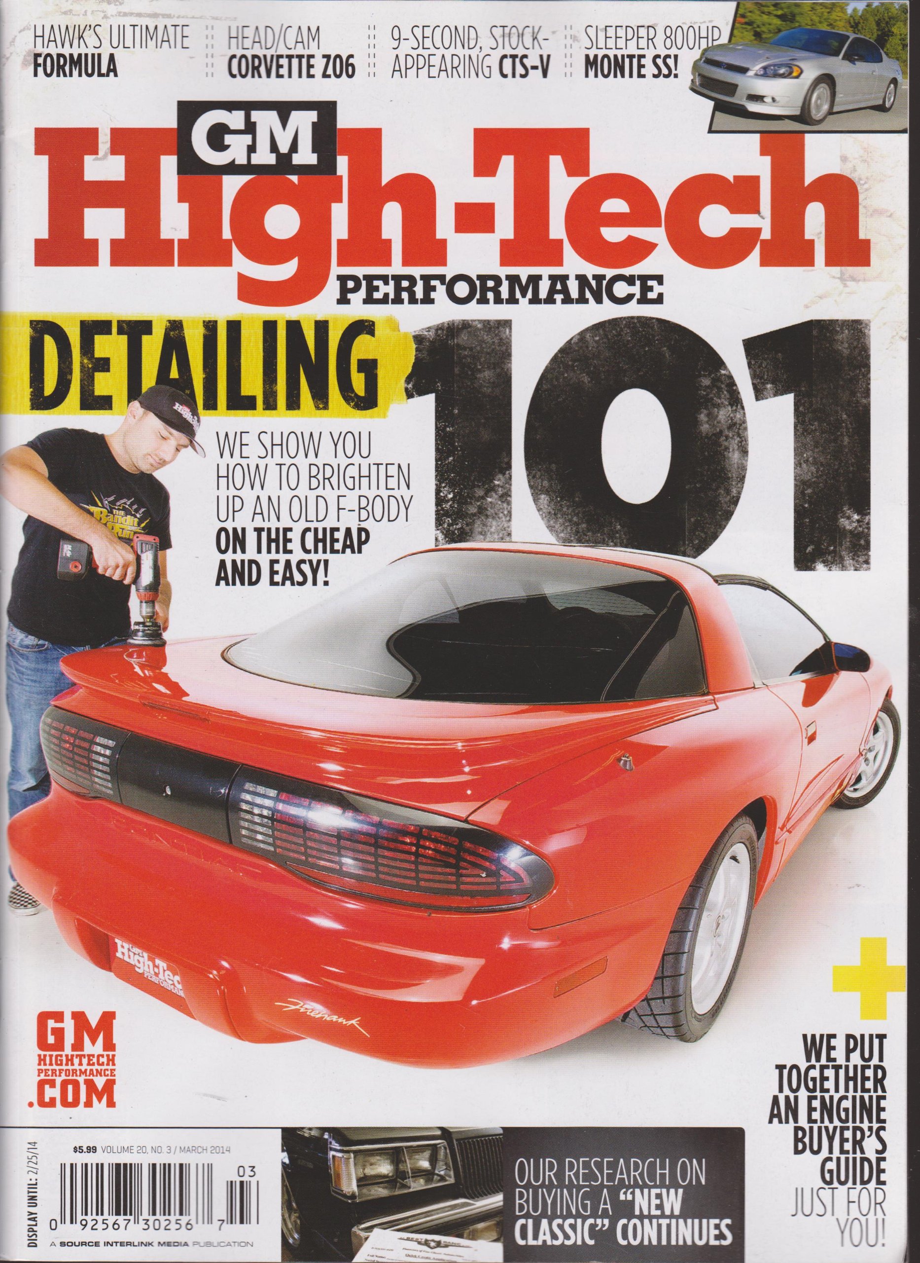 Gm High Tech Performance Magazine March 2014 Amazon Com Books