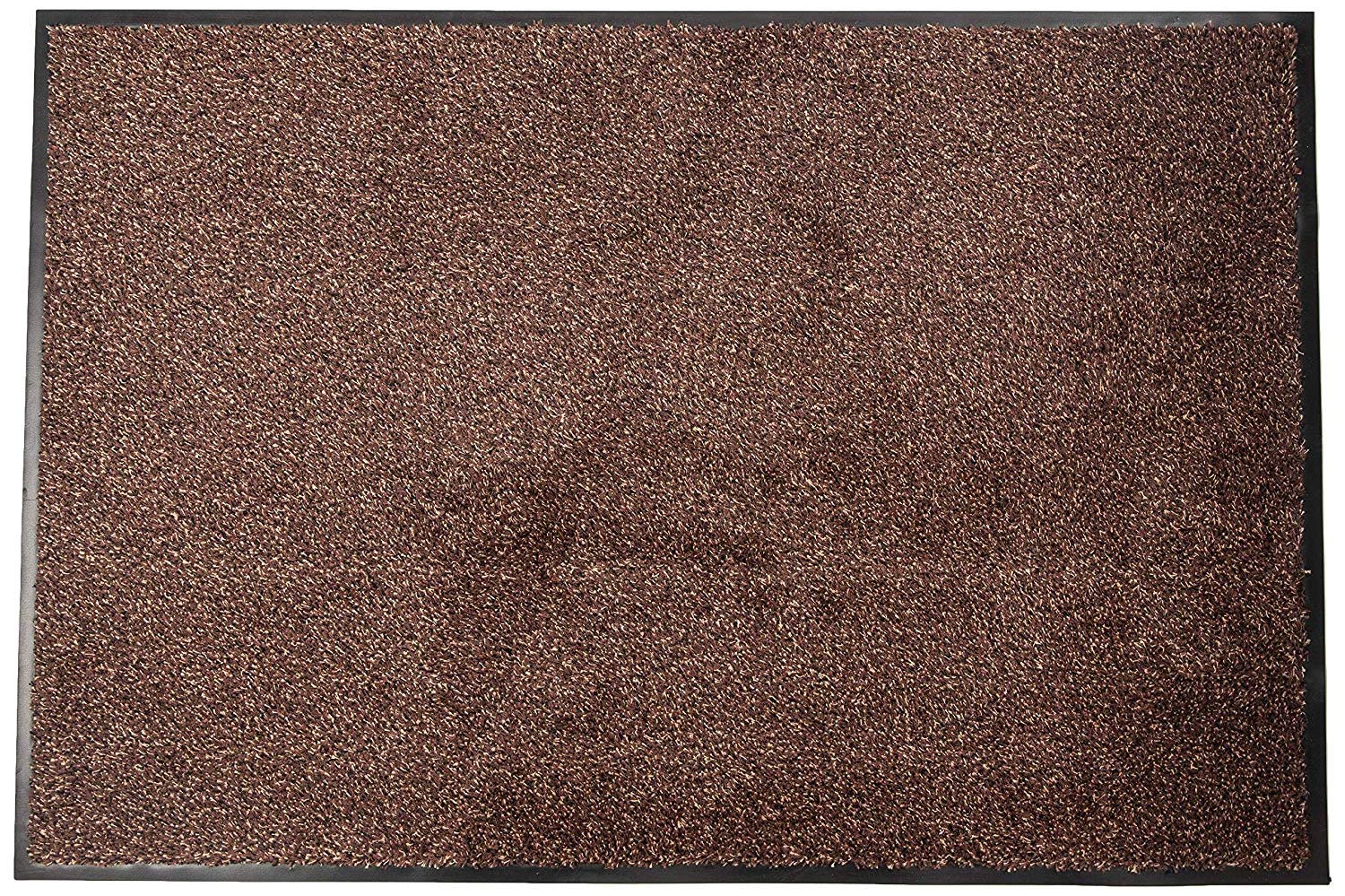 William Armes Large Absorbent Cotton Washamat Door Mat, Brown, 150 x 90