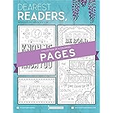 Coloring Broadway - Bridgerton Inspired Coloring Pages (Set of 4), Dearest Readers Musical Theater Merchandise, Printed on Matte Card Stock (8 1/2” x 11”), Ideal Gift for a Broadway Theater Lover