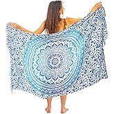 Boho Chic Pareo - Mandala Pareo - Bikini Swimsuit Cover Up - Beach Dress - Wrap