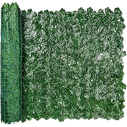 iCover 78x98in Artificial Ivy Privacy Screen for