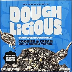 DOUGHLICIOUS Cookies & Cream Cookie Dough Skillet with Crumble, 10.58 OZ