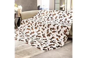 HSEEC Blankets & Throws King Size Soft Fleece Blanket Throw Cozy Blanket for Bed Throw 108x90 Inches