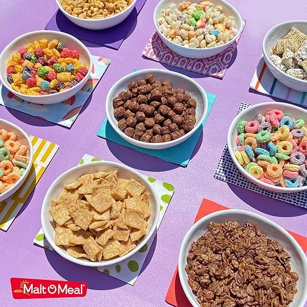 MALT-O-MEAL PEANUT BUTTER CUPS BREAKFAST CEREAL, MADE WITH REAL COCOA AND PEANUT BUTTER, 32 OZ RESEALABLE CEREAL BAG